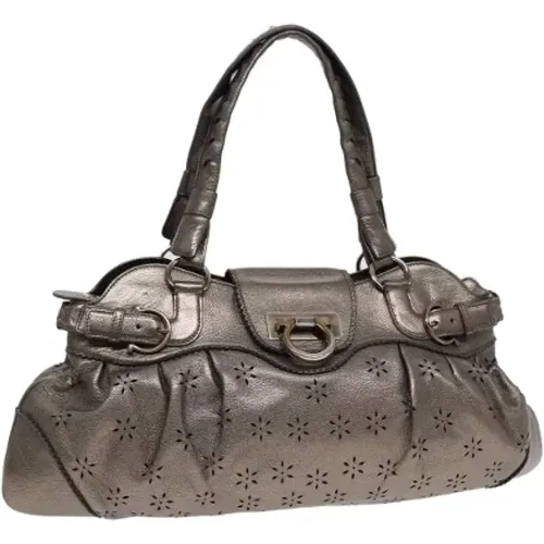 Pre-owned Leather handbags , female, Sizes: ONE SIZE - Salvatore Ferragamo Pre-owned - Modalova