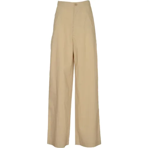 Sand Trousers for Men , female, Sizes: S - Roberto Collina - Modalova