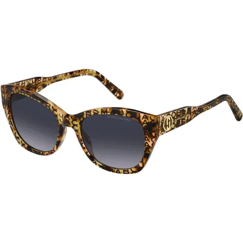 Circular Sunglasses with J Marc Detail , unisex, Sizes: 55 MM - Marc Jacobs - Modalova