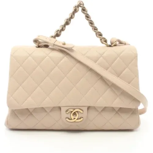 Pre-owned Leather chanel-bags , female, Sizes: ONE SIZE - Chanel Vintage - Modalova