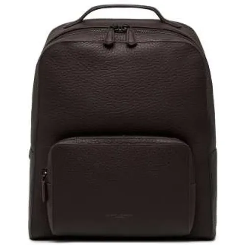 Minimalist Leather Backpack , unisex, Sizes: ONE SIZE - Gianni Chiarini - Modalova