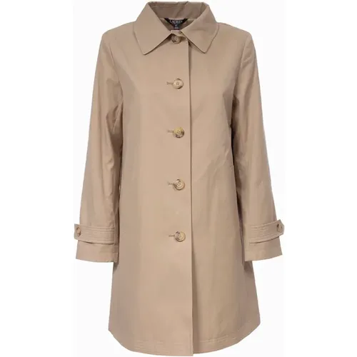 Stilvoller Winter Trenchcoat für Frauen,Stilvoller Einreihiger Trenchcoat - Ralph Lauren - Modalova