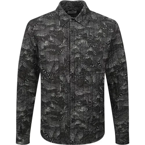 Padded Shirt Style Jacket , male, Sizes: XL - Kenzo - Modalova