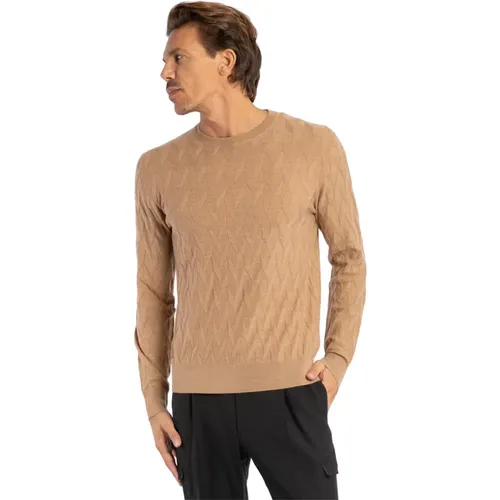 Geometric Wool Sweater , male, Sizes: M - Ballantyne - Modalova