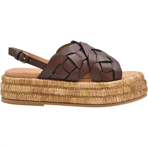 Flat Sandals , female, Sizes: 5 UK, 7 UK - TOD'S - Modalova