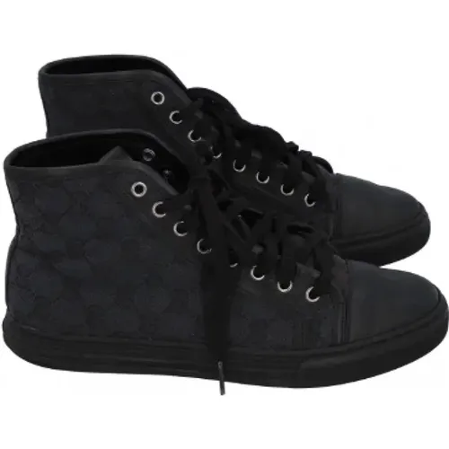 Pre-owned Canvas sneakers , female, Sizes: 7 1/2 UK - Gucci Vintage - Modalova