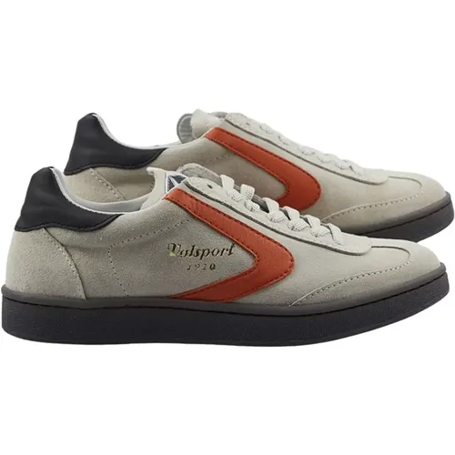 Sneakers, female, , Size: 8 US Suede Asphalt Sneakers - Valsport 1920 - Modalova