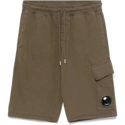 Casual Shorts, male, , Size: S Shorts with Drawstring Waistband - C.P. Company - Modalova