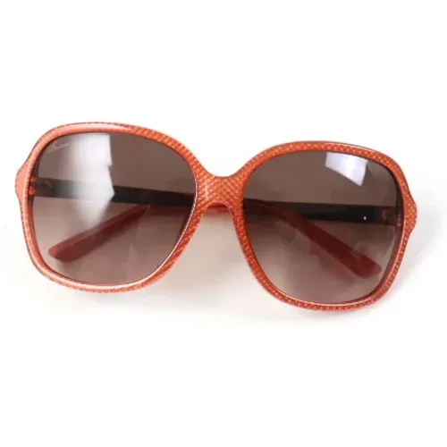 Pre-owned Accessories, female, , Size: ONE SIZE Pre-owned Fabric sunglasses - Gucci Vintage - Modalova