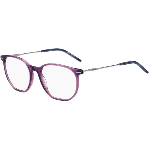 Glasses, female, , Size: ONE SIZE Women's Violet Dial Acetate Frames - Hugo Boss - Modalova