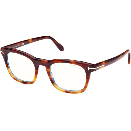 Glasses, unisex, , Size: 50 MM Blue Block Eyewear Frames Ft5870-B - Tom Ford - Modalova