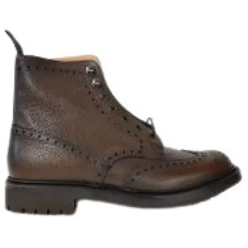 Flat Leather Ankle Boots , male, Sizes: 7 UK, 6 UK, 8 UK - Church's - Modalova