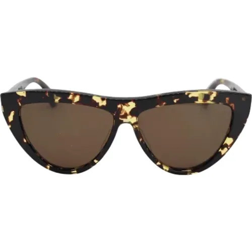Brun Acetate Cat-eye Sunglasses , female, Sizes: ONE SIZE - Bottega Veneta Vintage - Modalova