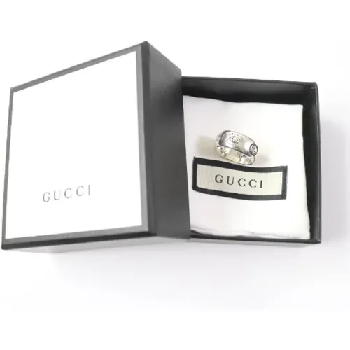 Pre-owned Jewellery, female, , Size: ONE SIZE Pre-owned Metal rings - Gucci Vintage - Modalova