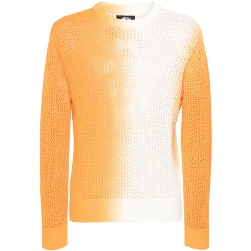 Tie-Dye Cotton Sweater , male, Sizes: M - Stüssy - Modalova
