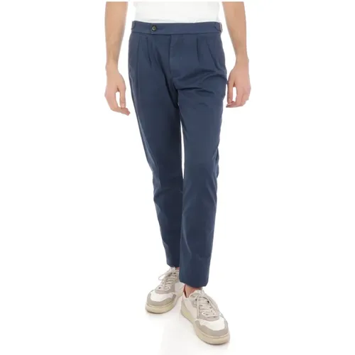 Chinos, male, , Size: W33 Mens Clothing Trousers Noos - Eleventy - Modalova