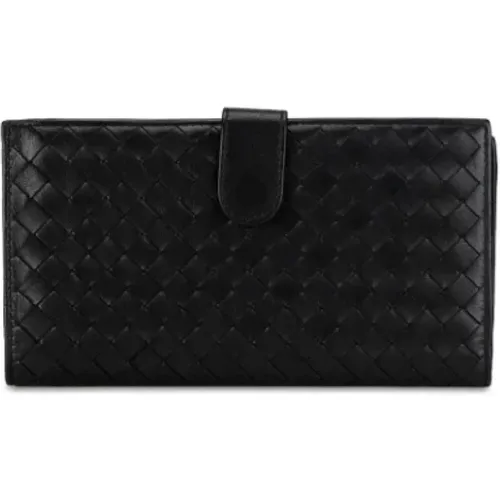 Pre-owned Wallets, female, , Size: ONE SIZE Pre-owned Leather wallets - Bottega Veneta Vintage - Modalova