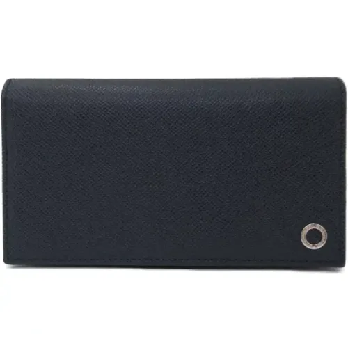 Pre-owned Wallets, female, , Size: ONE SIZE Pre-owned Leather wallets - Bvlgari Vintage - Modalova