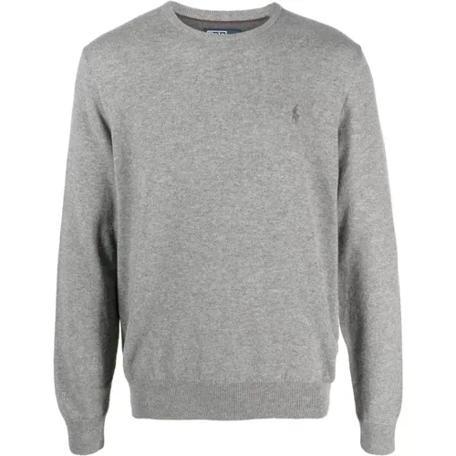 Grauer Sweatshirt Aw23 Herrenmode , Herren, Größe: L - Ralph Lauren - Modalova