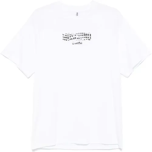 Herren Swim T-Shirt Moschino - Moschino - Modalova