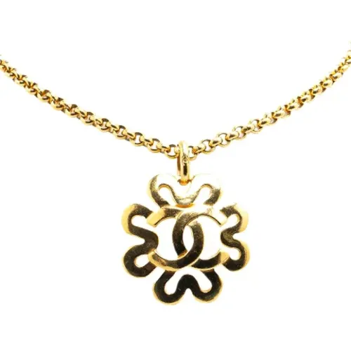 Pre-owned Jewellery, female, , Size: ONE SIZE Pre-owned Metal necklaces - Chanel Vintage - Modalova