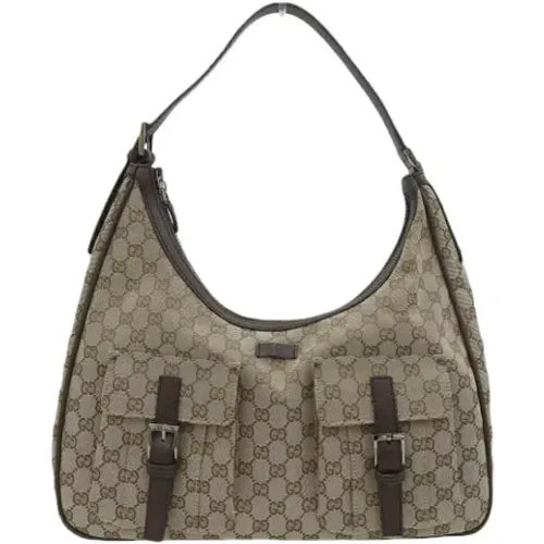 Pre-owned Canvas gucci-bags , female, Sizes: ONE SIZE - Gucci Vintage - Modalova