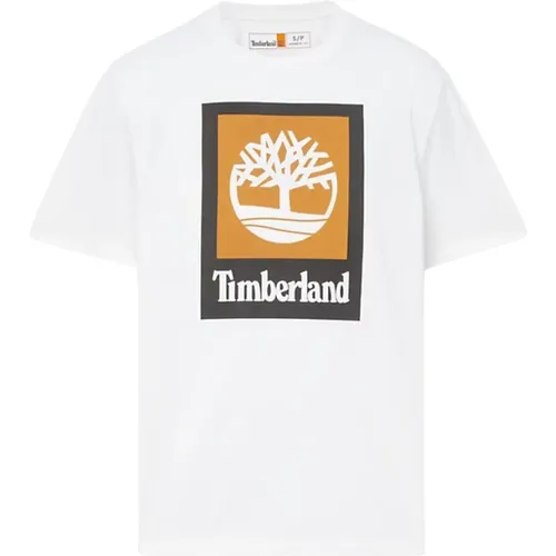 T-Shirts, male, , Size: L T-shirts and Polos - Timberland - Modalova