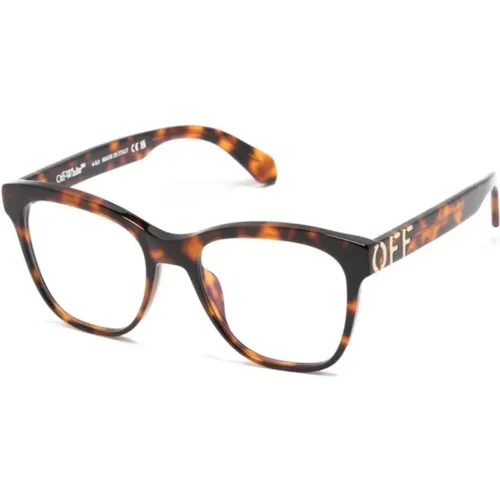 Glasses, unisex, , Size: 54 MM Brown Optical Frame Stylish Everyday Use - Off White - Modalova