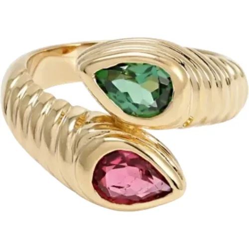 Pre-owned Jewellery, female, , Size: ONE SIZE Pre-owned Gold rings - Bvlgari Vintage - Modalova