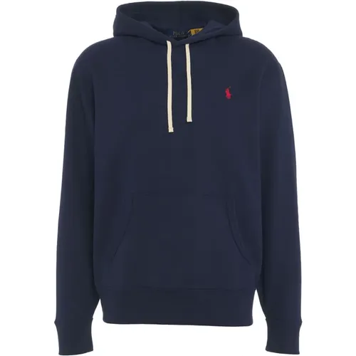 Blaues Sweatshirt Aw24 , Herren, Größe: 2XL - Ralph Lauren - Modalova