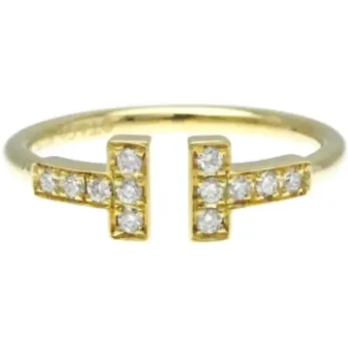 Pre-owned Jewellery, female, , Size: ONE SIZE Pre-owned Gold rings - Tiffany & Co. Pre-owned - Modalova