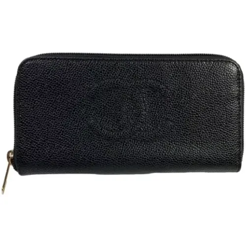 Pre-owned Wallets, female, , Size: ONE SIZE Pre-owned Leather wallets - Chanel Vintage - Modalova