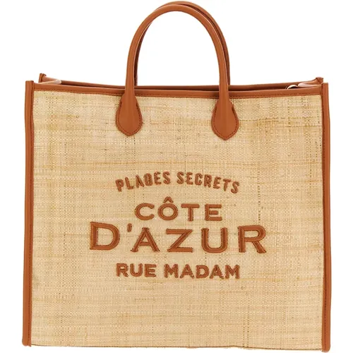 Paris Bags in Brandy Color , female, Sizes: ONE SIZE - Rue Madam - Modalova