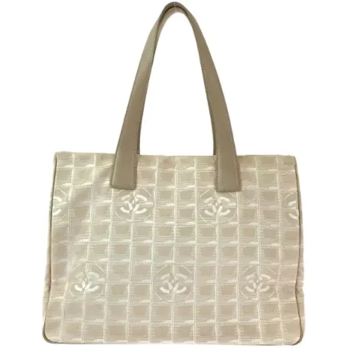 Pre-owned Tote Bags, female, , Size: ONE SIZE Pre-owned Canvas chanel-bags - Chanel Vintage - Modalova