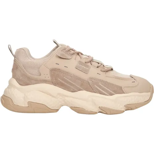 Hellbraune Chunky Platform Damen Sneakers ES 8 Er00108946 , Damen, Größe: 37 EU - Estro - Modalova