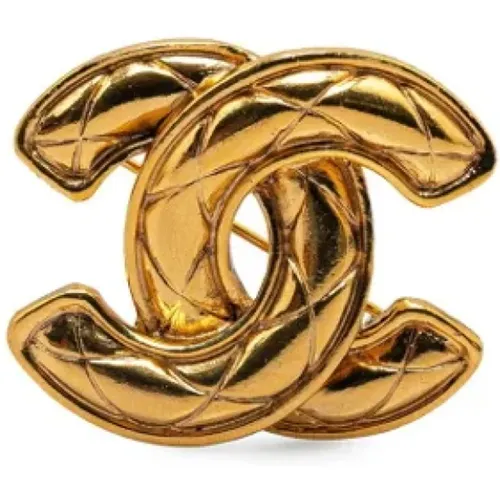 Pre-owned Jewellery, female, , Size: ONE SIZE Pre-owned Gold chanel-jewelry - Chanel Vintage - Modalova