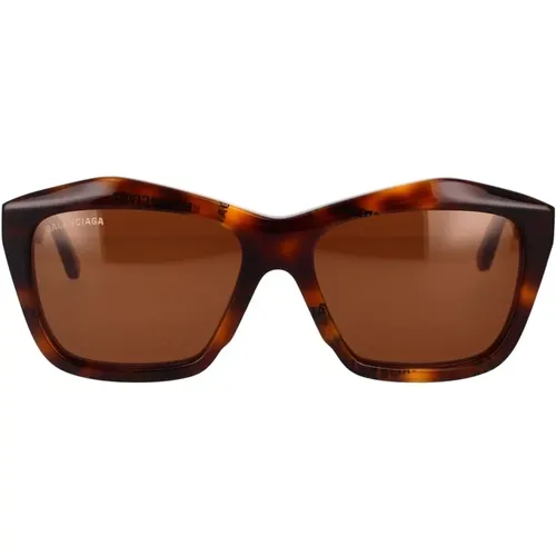 Quadratische Sonnenbrille mit ikonischem CUT-Design - Balenciaga - Modalova