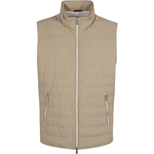 Nude & Neutrals Down Vest Aw24 - BRUNELLO CUCINELLI - Modalova