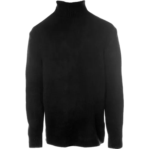 Rollkragen Strickpullover , Herren, Größe: M - Denham - Modalova