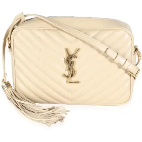 Pre-owned Cross Body Bags, female, , Size: ONE SIZE Pre-owned Leather crossbody-bags - Yves Saint Laurent Vintage - Modalova