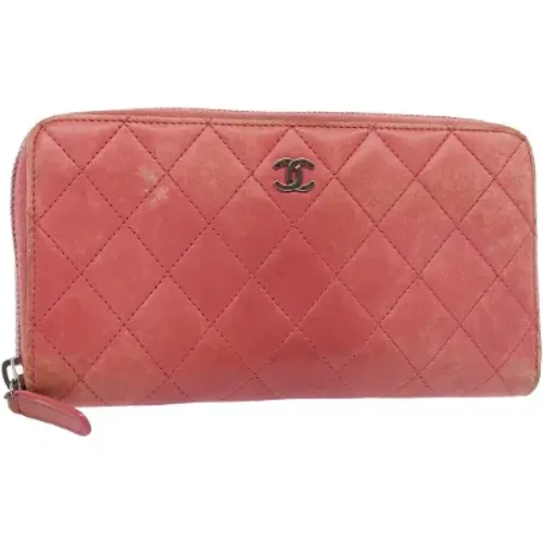 Pre-owned Silk wallets , female, Sizes: ONE SIZE - Chanel Vintage - Modalova