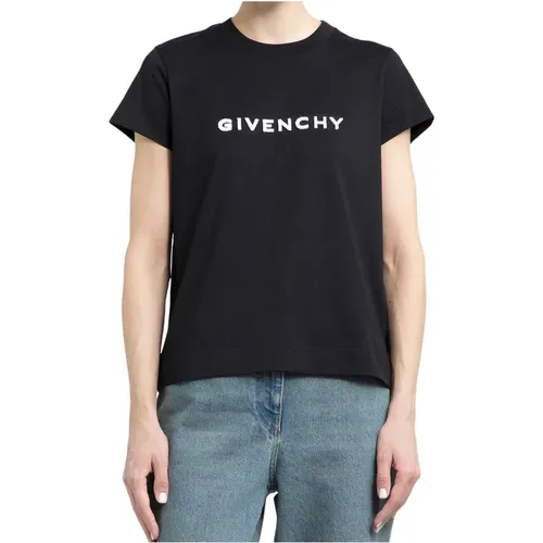 Slim Fit Kurzarm T-Shirt,Blush Slim Fit T-Shirt - Givenchy - Modalova