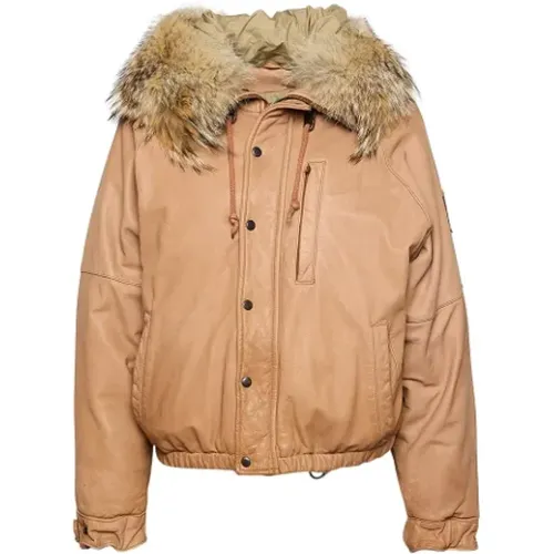 Pre-owned Jackets, male, , Size: 3XS Pre-owned Leather outerwear - Ralph Lauren Pre-owned - Modalova