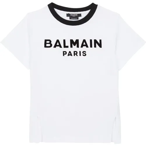 Paris T-Shirt,Stilvolle Jungenoberteile Kollektion - Balmain - Modalova