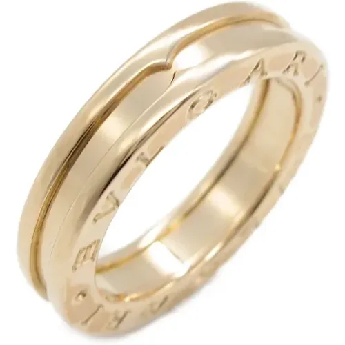 Pre-owned Jewellery, female, , Size: ONE SIZE Pre-owned Rose Gold rings - Bvlgari Vintage - Modalova