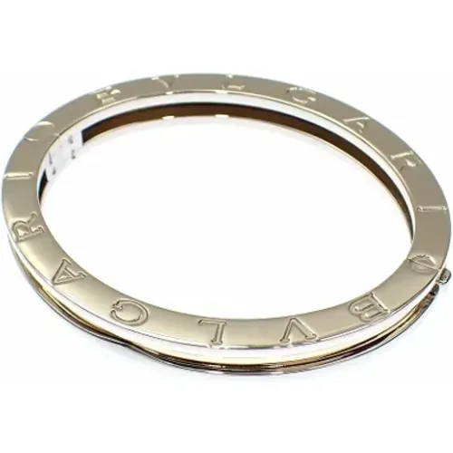 Pre-owned Jewellery, female, , Size: ONE SIZE Pre-owned Stainless Steel bracelets - Bvlgari Vintage - Modalova