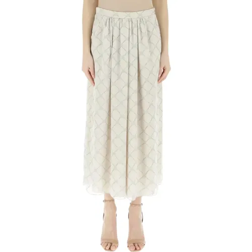 Maxi Skirts , female, Sizes: L, M, S - Emporio Armani - Modalova
