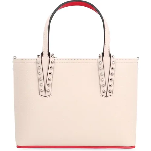 Nieten Leder Mini Tote Tasche - Christian Louboutin - Modalova