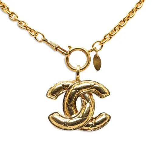 Pre-owned Jewellery, female, , Size: ONE SIZE Pre-owned Gold chanel-jewelry - Chanel Vintage - Modalova