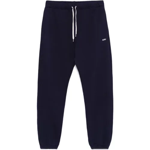 Sweatpants, male, , Size: M Embroidered Logo Sweatpants - Autry - Modalova